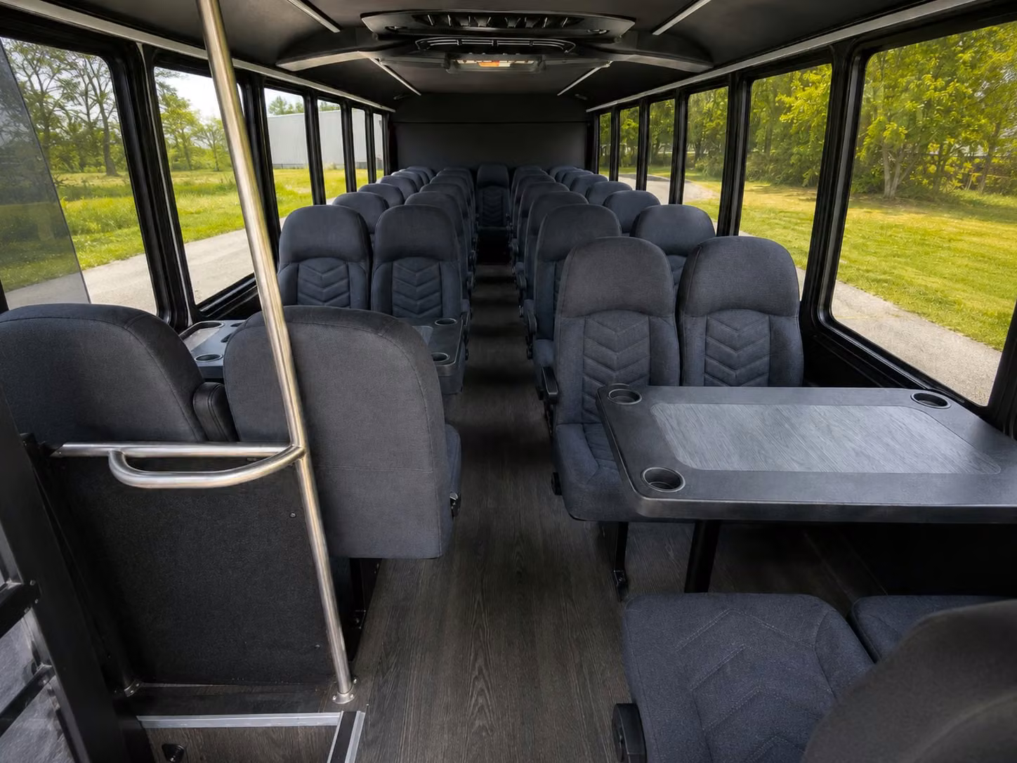 20 passenger minibus inside