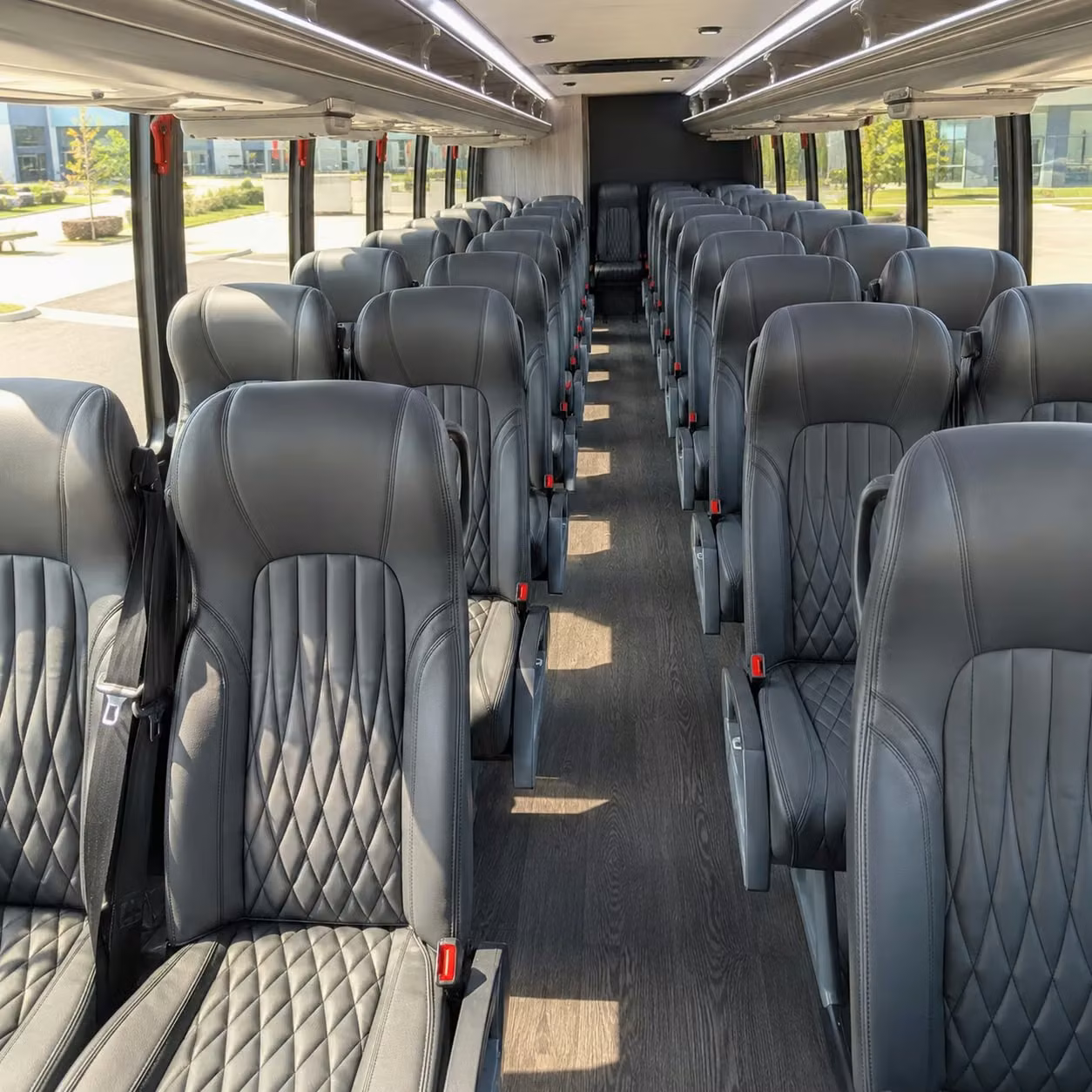 30 passenger minibus inside
