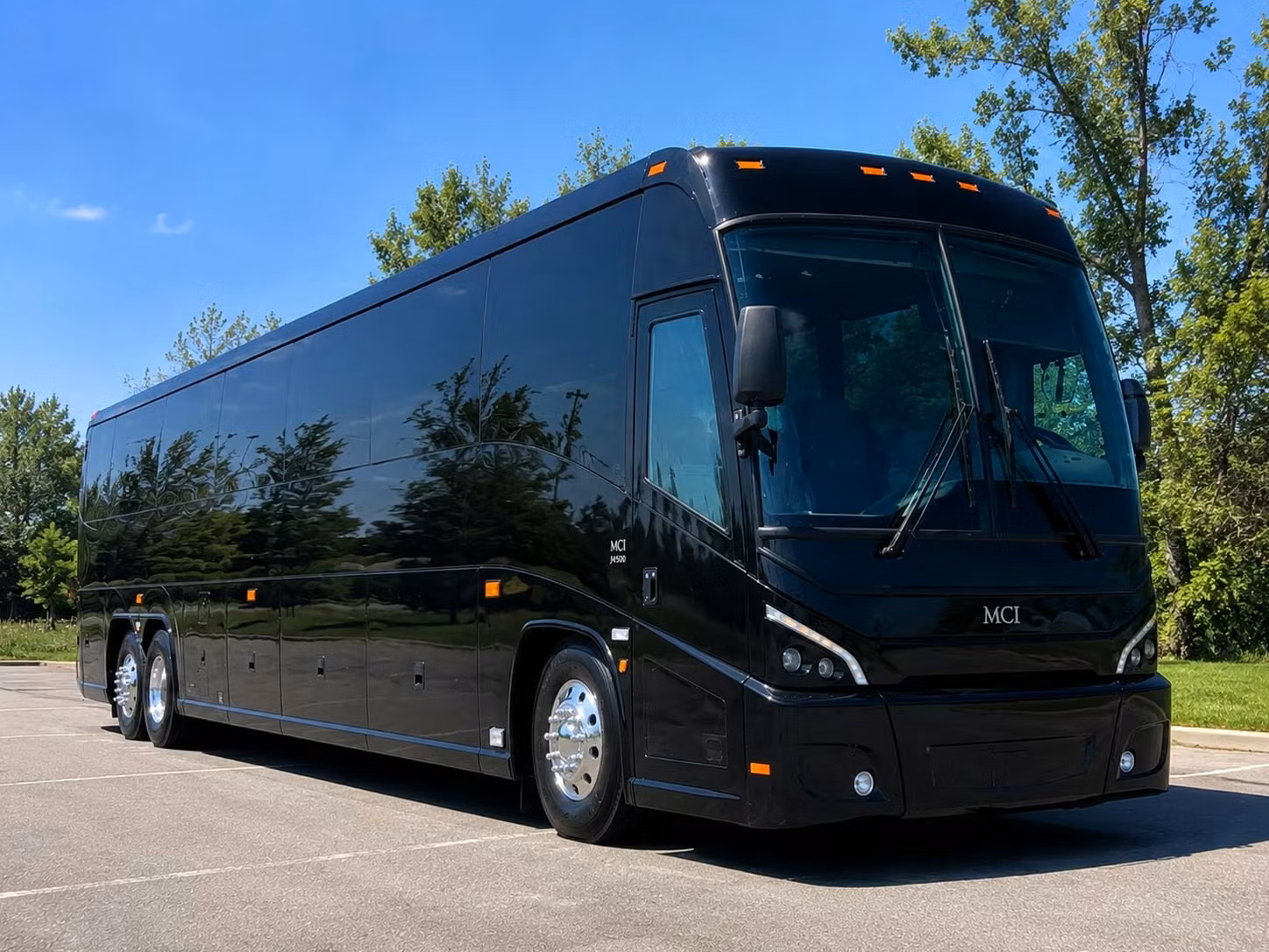 56 passenger charter bus