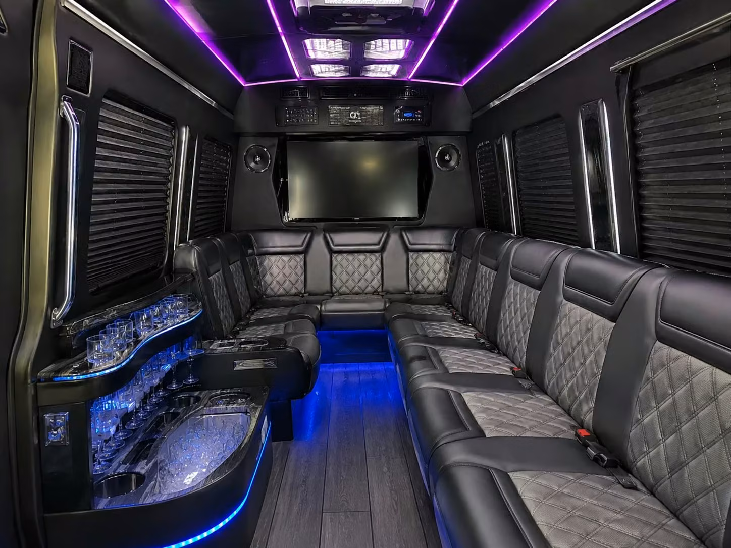 bus rental options for fayetteville trips