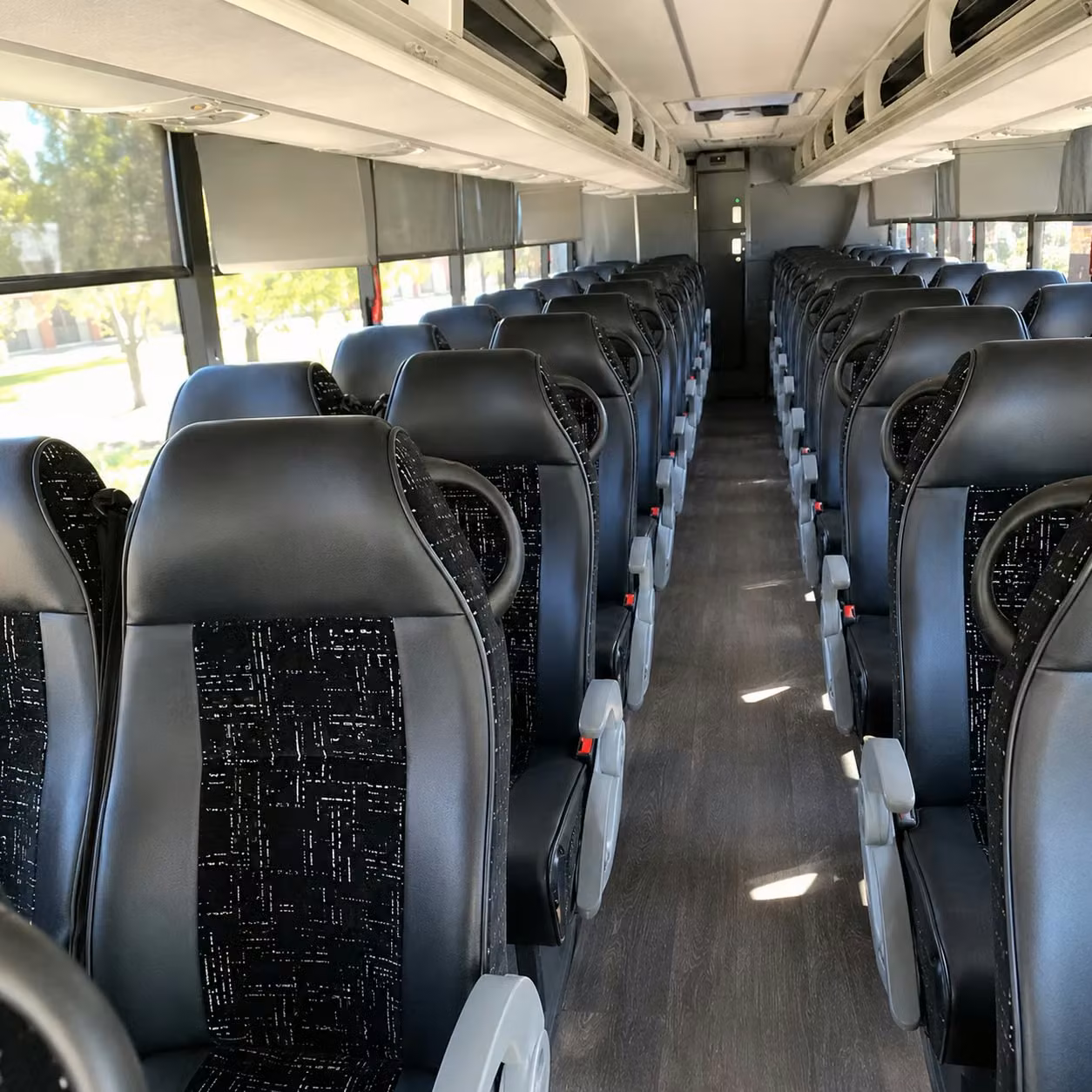 charter bus rentals for fayetteville corporate events and conference shuttles