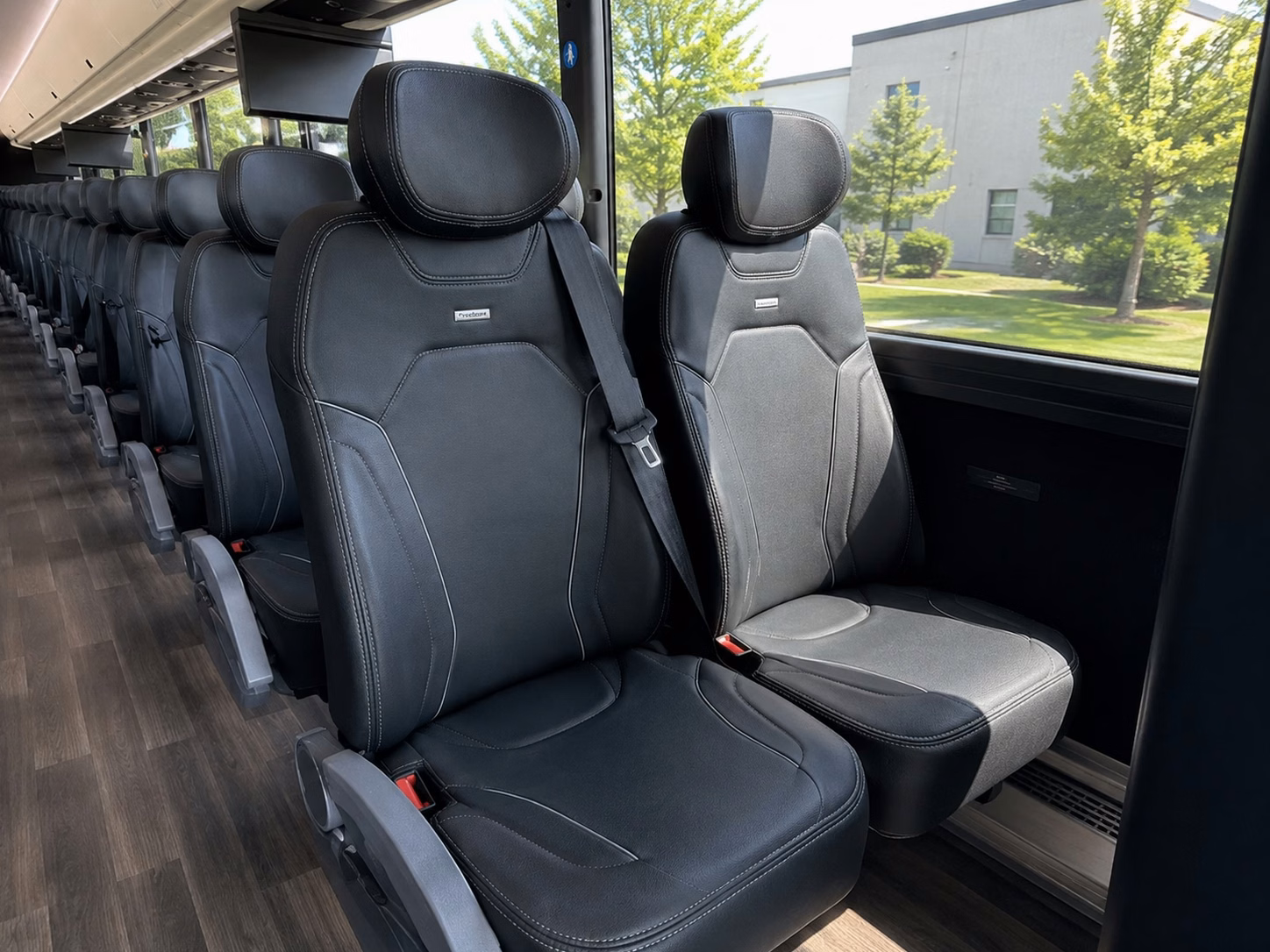 fayetteville charter bus interior gallery