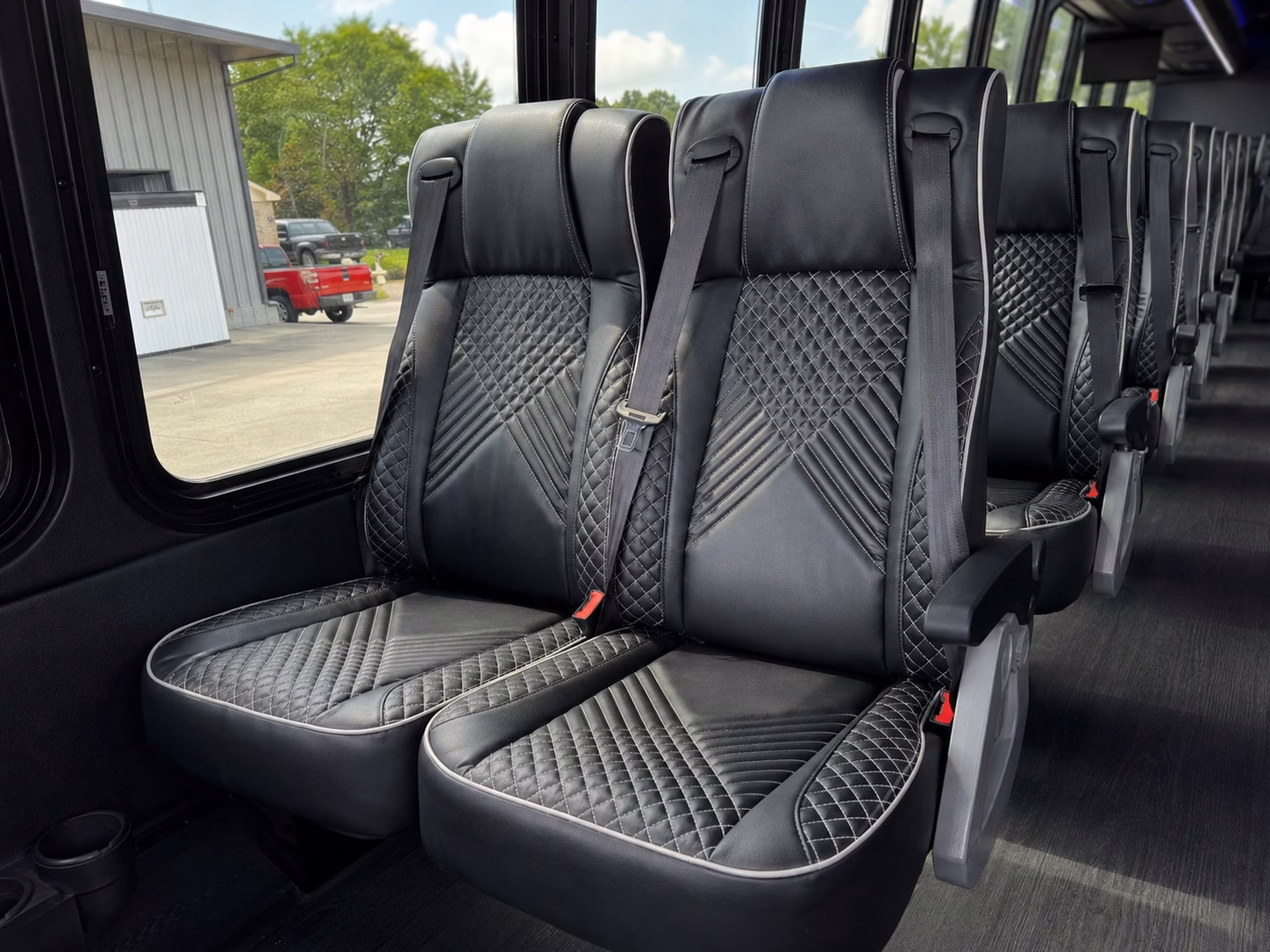 razorback game day bus rentals in fayetteville arkansas
