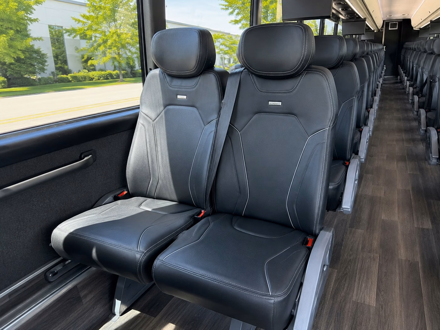 shuttle buses for guest transportation between fayetteville hotels and wedding venues
